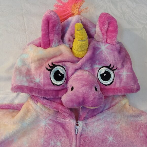 UDERUI Adult Sz L Unicorn Costume Yanzifeima Halloween Cosplay Bodysuit Pajamas - Picture 11 of 16